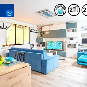Parismyhome - Air Cond, 2 Showers, 2 Wc Appartamento
